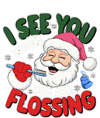 I See You When Flossing Christmas Dentist Xmas Flossing PosiCharge Competitor Tank