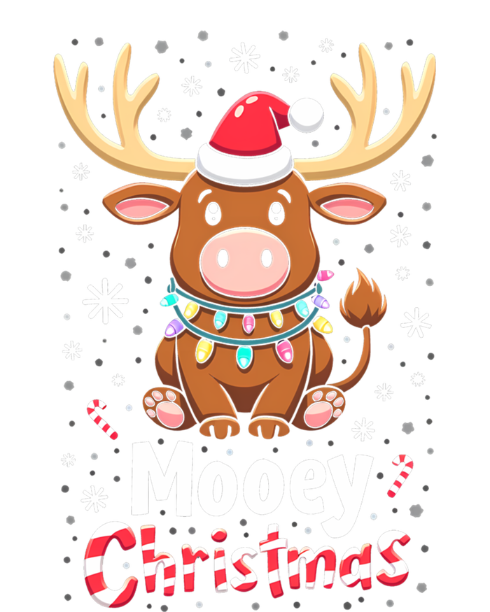 Christmas Santa Xmas Gift Merry Christmas Highland Cow Mooey T-Shirt