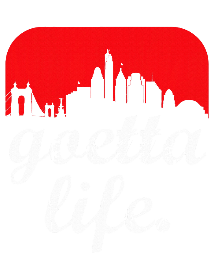 Goetta Life Cincinnati Skyline Funny Cincinnati Food T-Shirt