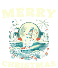 Merry Christmas Windsurfing Holiday Scene Cute Gift T-Shirt