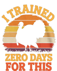 I Trained Zero Days For This Thanksgiving Running Turkey T-Shirt