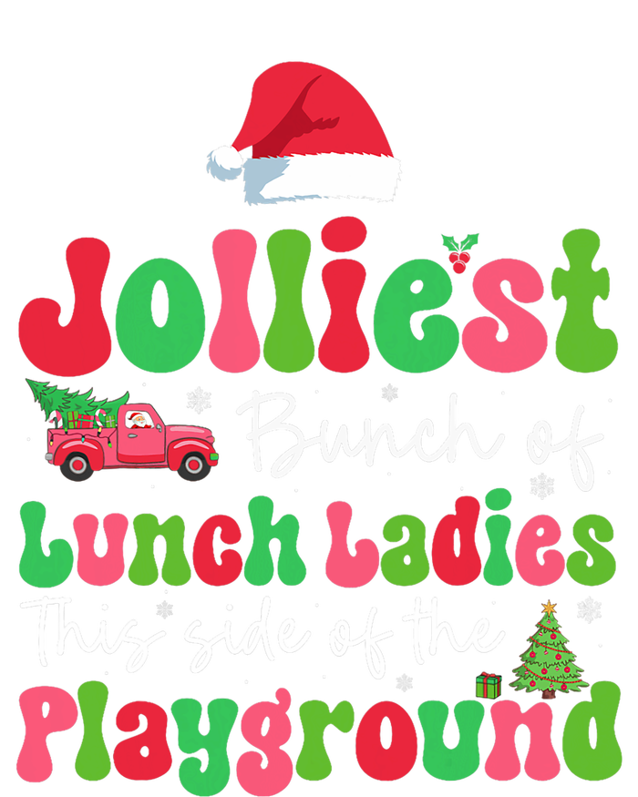 Jolliest Bunch Of Lunch Ladies Of Playground Xmas Colorful Cooling Performance Crew T-Shirt