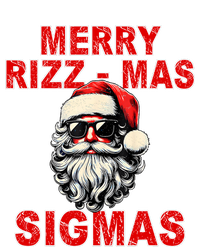 Merry Rizz Mas Sigmas Cool Santa Face Gen Alpha Christmas T-Shirt