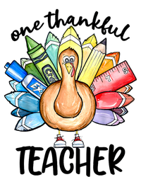 One Thankful Teacher Thanksgiving Turkey Sustainable Bucket Hat