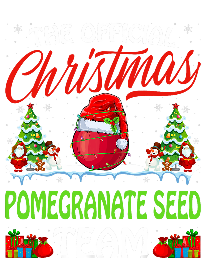 Pomegranate Seed Wearing Santa Hat Xmas Christmas T-Shirt