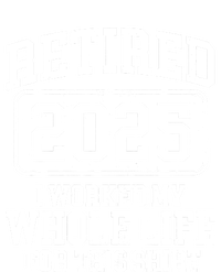 Retired 2025 Retirement For Humor Women's Knotted Racerback Tank