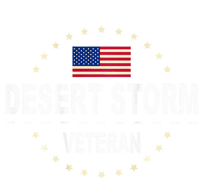 Operation Desert Storm Veteran Flat Bill Trucker Hat