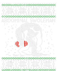 Abdominal Swoleman Yeti Fun Christmas Gym Weightlifter Gift T-Shirt