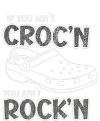 Fun Summer Beachgear If You AinT CrocN You AinT RockN Wool Snapback Cap