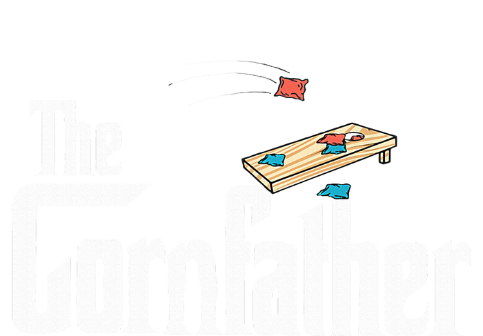 Funny Cornhole The Cornfather Funny Fathers T-Shirt