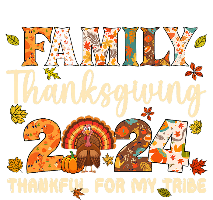 Family Thanksgiving 2024 Thanksgiving Crew Matching Group Women's Knotted Racerback Tank