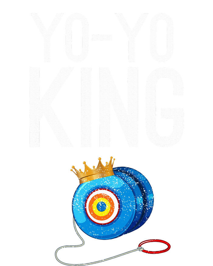 Yoyo King Crown Funny Yoyo Enthusiast Gift Grommeted Golf Towel