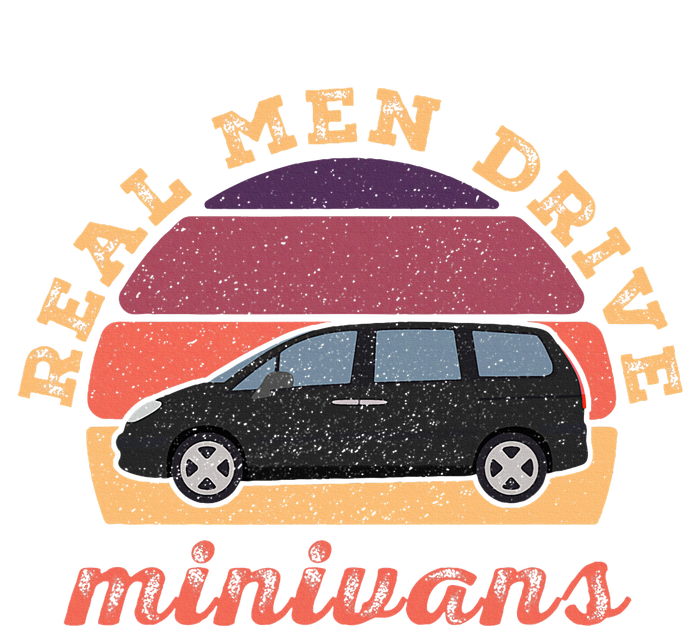 Funny Real Drive Minivans Vintage Graphic Van Gift Ideas T-Shirt