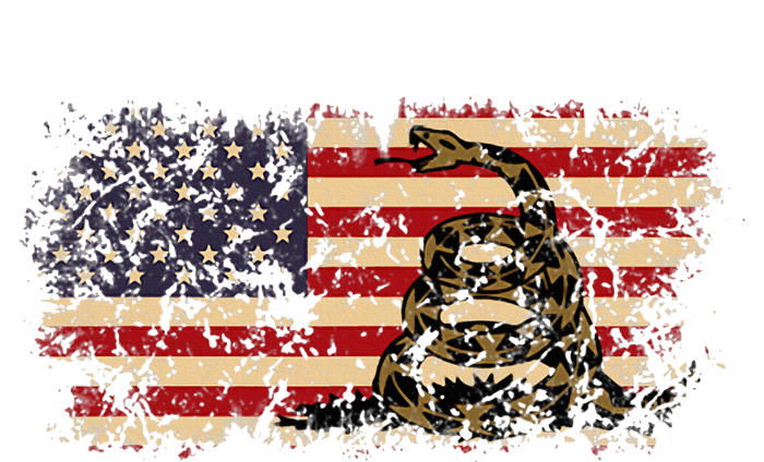 Gadsden Flag Snake America Usa Patriotic Vintage Gift T-Shirt