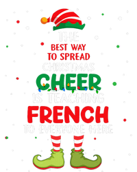 French Teacher Christmas Elf Christmas Cheer T-Shirt