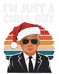 IM Just A Chill Guys Funny Trump Santa Hat Christmas Hoodie