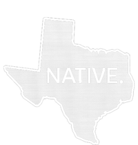 I Love Lone Star State Texas Native Canvas