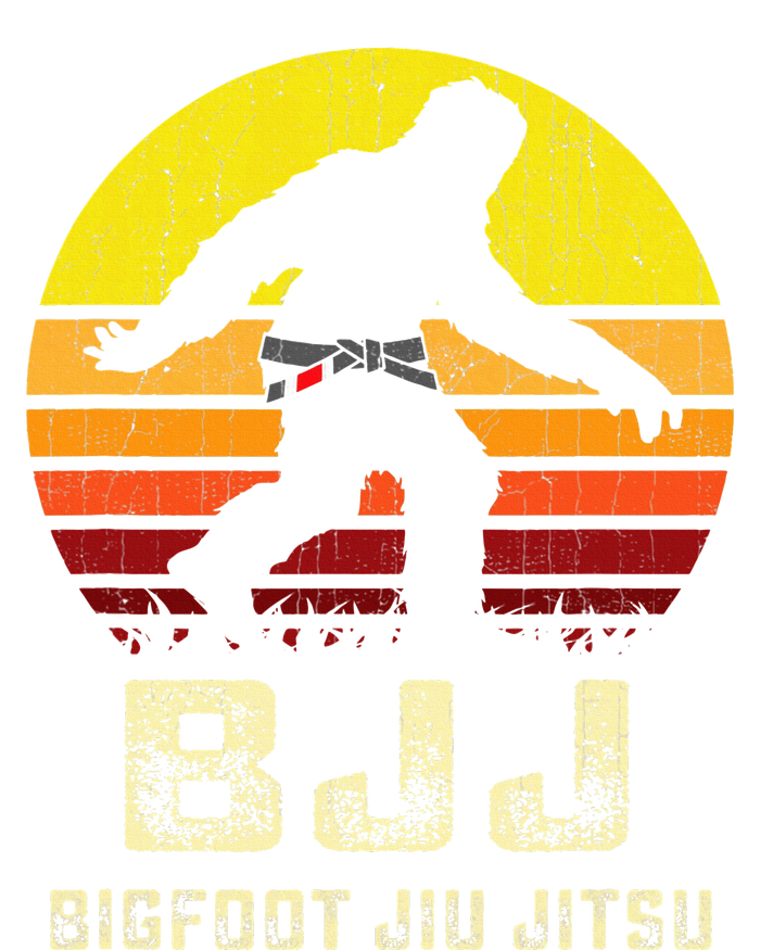 Bjj Bigfoot Funny Sasquatch Jiu Jitsu Martial Arts T-Shirt