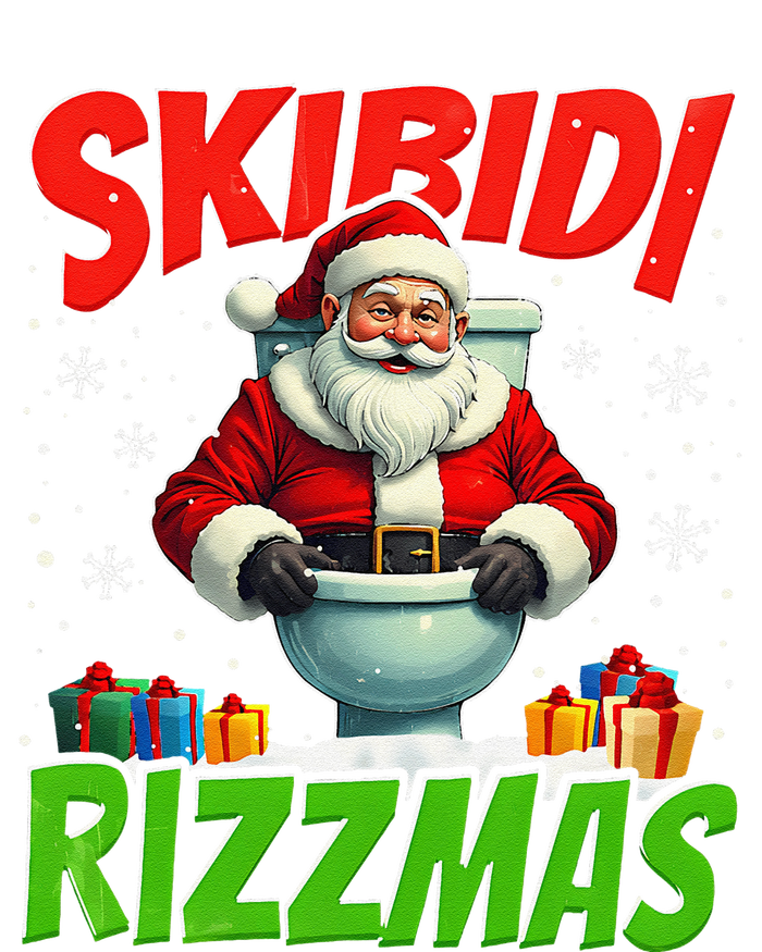 Skibid.I Rizzmas Christmas Rizz Santa Claus Charisma Cool T-Shirt