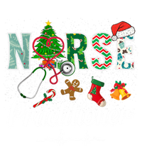 Christmas Nurse Practitioner Scrubs Nurse Xmas Stethoscope Great Gift T-Shirt