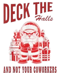 Santa Deck The Halls And Not The Customers Christmas Premium Hoodie