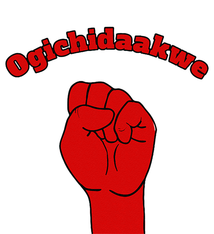 Warrior Ogichidaakwe Anishinaabe Ojibwe Chippewa Language T-Shirt