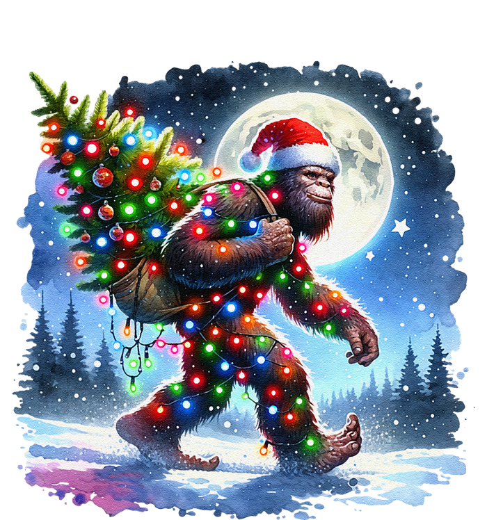 Bigfoot Christmas Holiday Sasquatch Xmas T-Shirt