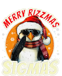 Merry Rizzmas Christmas Rizz Cool Peguin Sunglasses Sigmas Yupoong Adult 5-Panel Trucker Hat