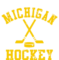 Michigan Vintage Hockey Women's Perfect Tri Tunic Long Sleeve Shirt