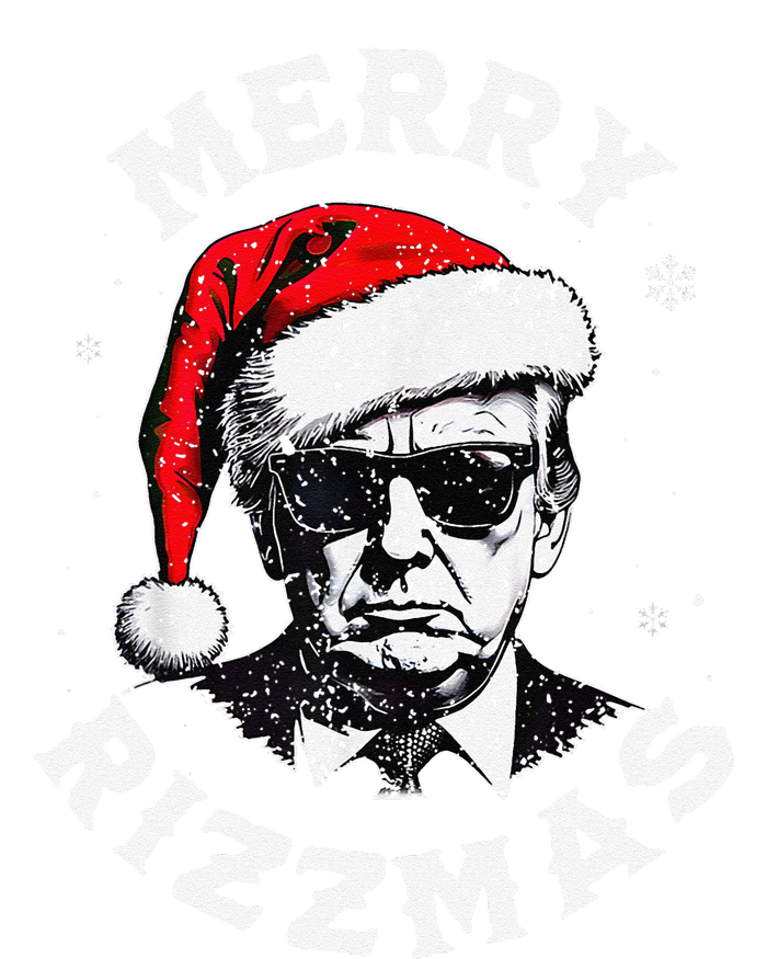 Merry Rizzmas Christmas Funny Trump Santa Claus Xmas Pajamas T-Shirt