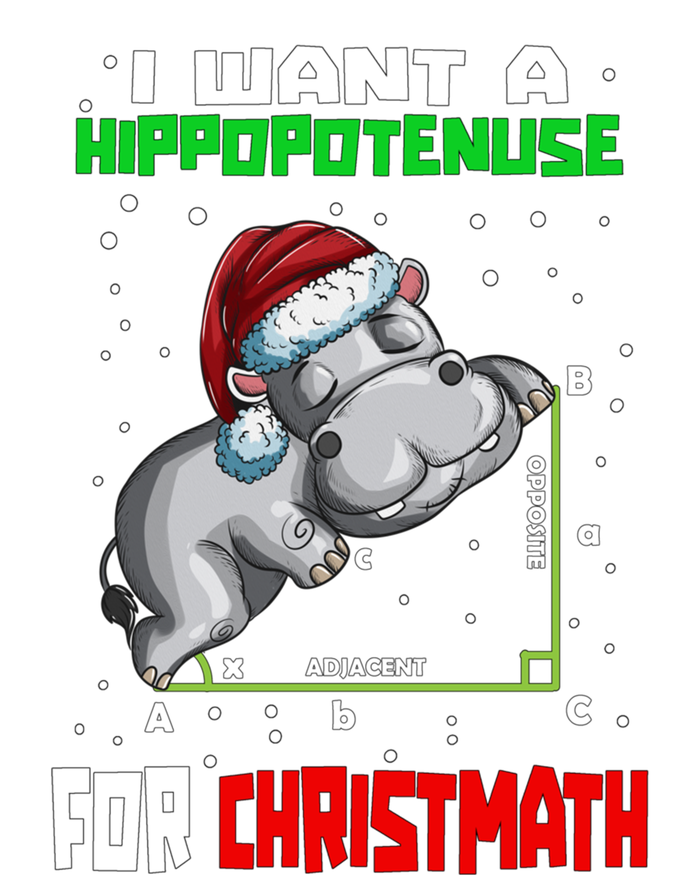 Math Hippopotamus Saying I Want A Hippopotenuse For Gift Ladies Essential Tank