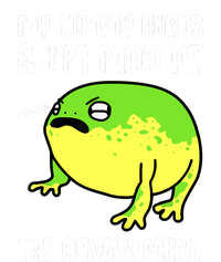 Funny My Tummy Hurts And Im Mad At The Government Frog T-Shirt