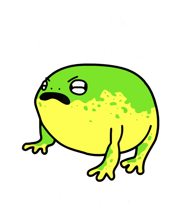 Funny My Tummy Hurts And Im Mad At The Government Frog T-Shirt