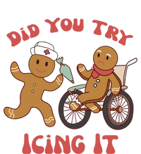 Did You Try Icing It? Gingerbread Nurse Christmas Pajamas Great Gift T-Shirt