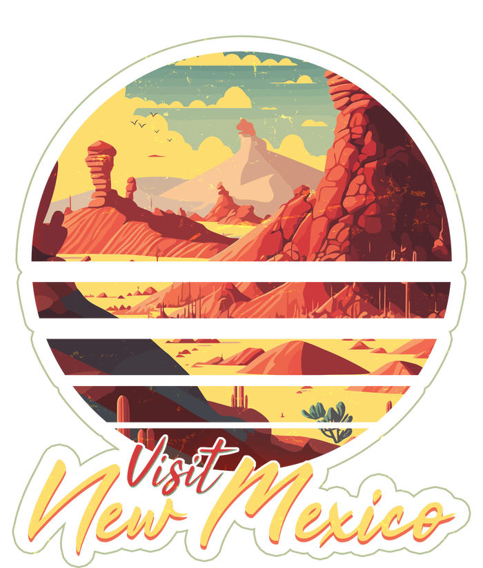 Retro Vintage Visit New Mexico T-Shirt