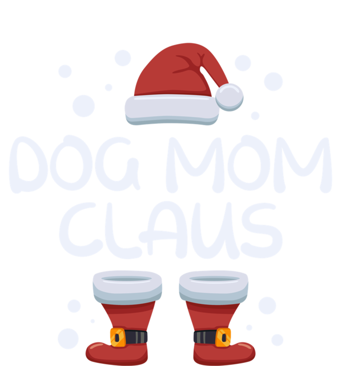 Funny Dog Mom Claus Family Matching Group Christmas Gift T-Shirt