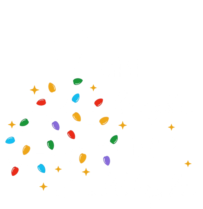 Funny Shine Bright Like A Call Light Nurse Merry Christmas Great Gift Tall Hoodie