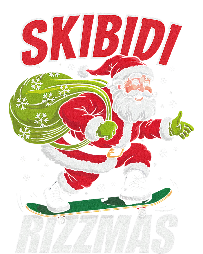 Skibid.I Rizzmas Christmas Rizz Santa Claus Charisma Cool T-Shirt