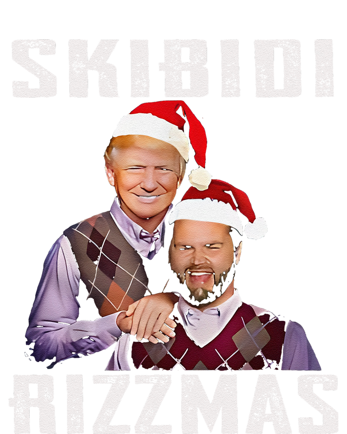 Funny Trump Vance Skibid.I Rizzmas Make Christmas Great Again T-Shirt