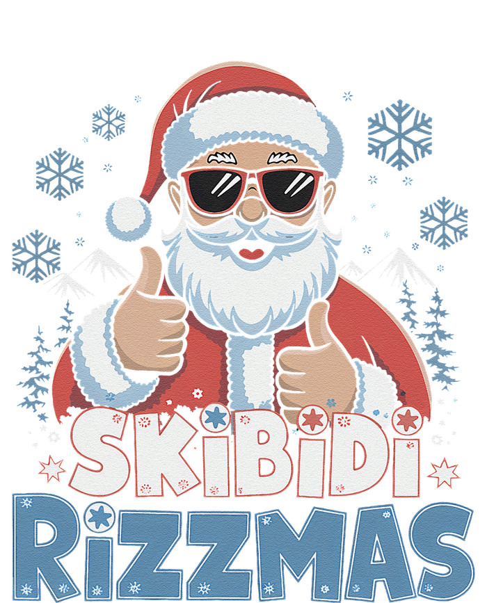 Skibid.I Rizzmas Christmas Santa Claus Merry Rizz Mas Sigmas T-Shirt