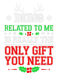 Being Related To Me Funny Christmas Family Xmas Pajamas T-Shirt