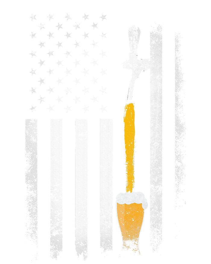 Craft Beer Brewing Usa Us American Flag Craft Brewery Brewer T-Shirt