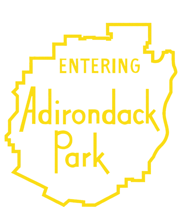 Entering Adirondack Park Sign T-Shirt