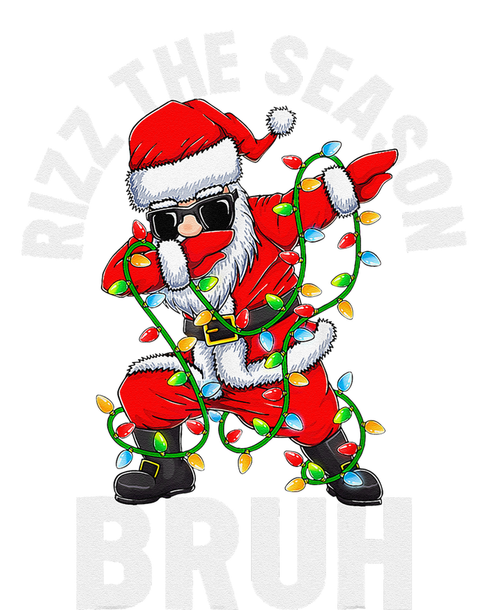 Rizz The Season Bruh Christmas Rizzmas Santa Claus Rizzler T-Shirt