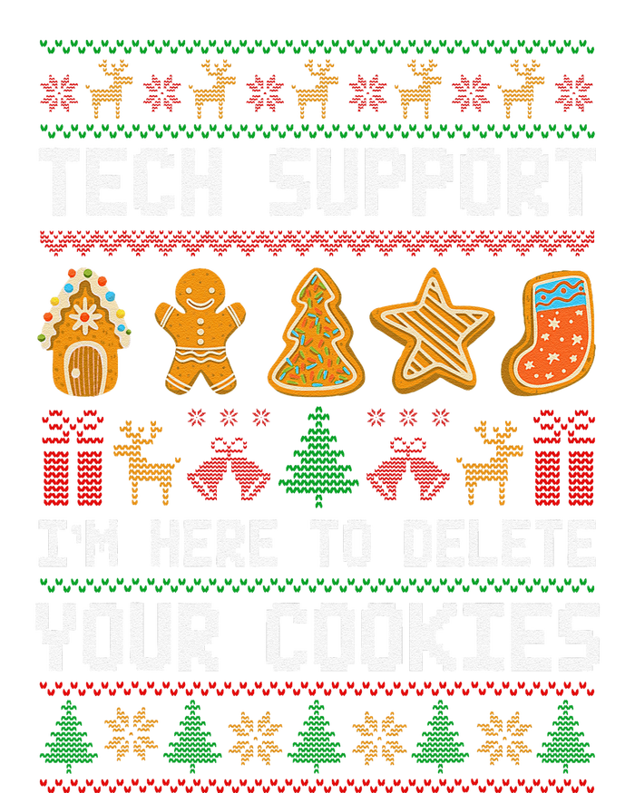 Tech Support IM Here To Delete Your Cookies Xmas T-Shirt