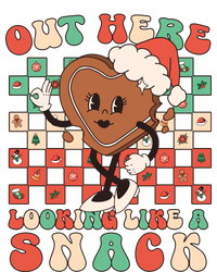 Winter Out Here Looking Like A Snack Xmas Gingerbread Heart T-Shirt