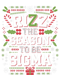 Rizz The Season To Be Sigma Gen Alpha Xmas Santa Christmas Short Acrylic Beanie