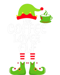 Coffee Lover Elf Matching Family Group Christmas Party Xmas T-Shirt