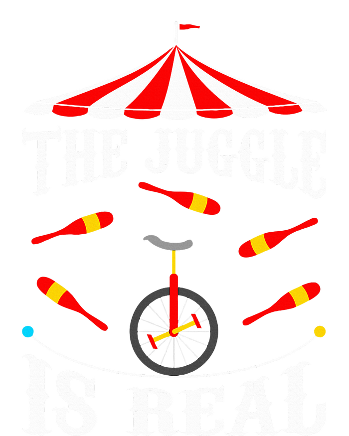 Funny The Juggle Is Real Circus Juggler Gift Idea Mm Insulated Varsity Jacket