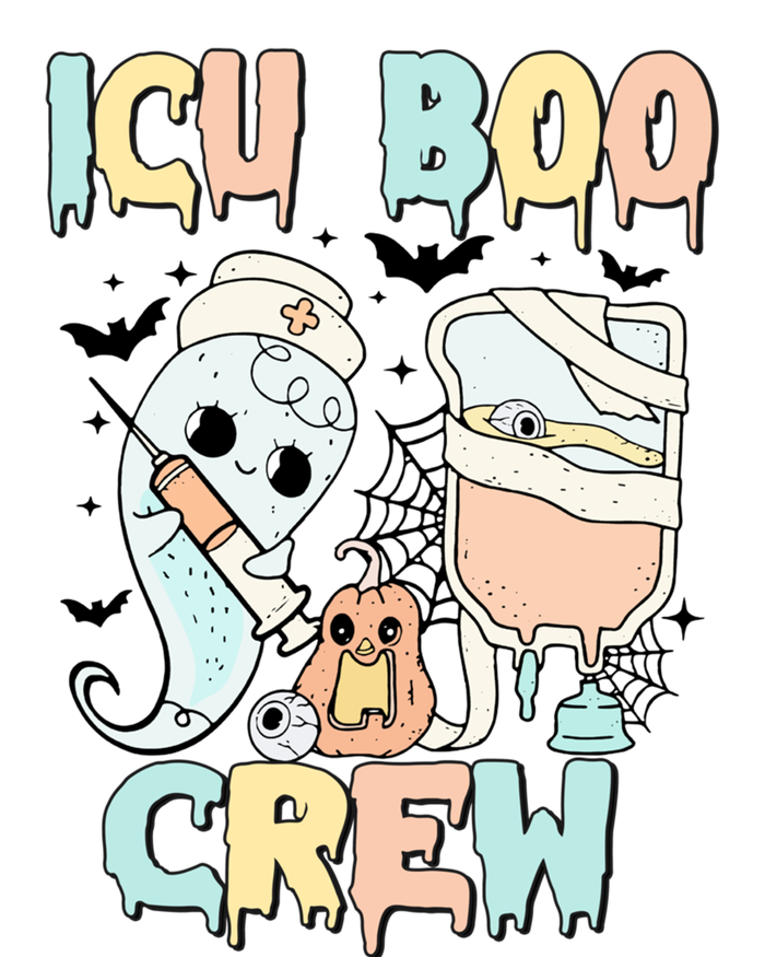 Icu Boo Crew Stethoscope Icu Nurse Halloween Costume Gift Toddler Long Sleeve Shirt